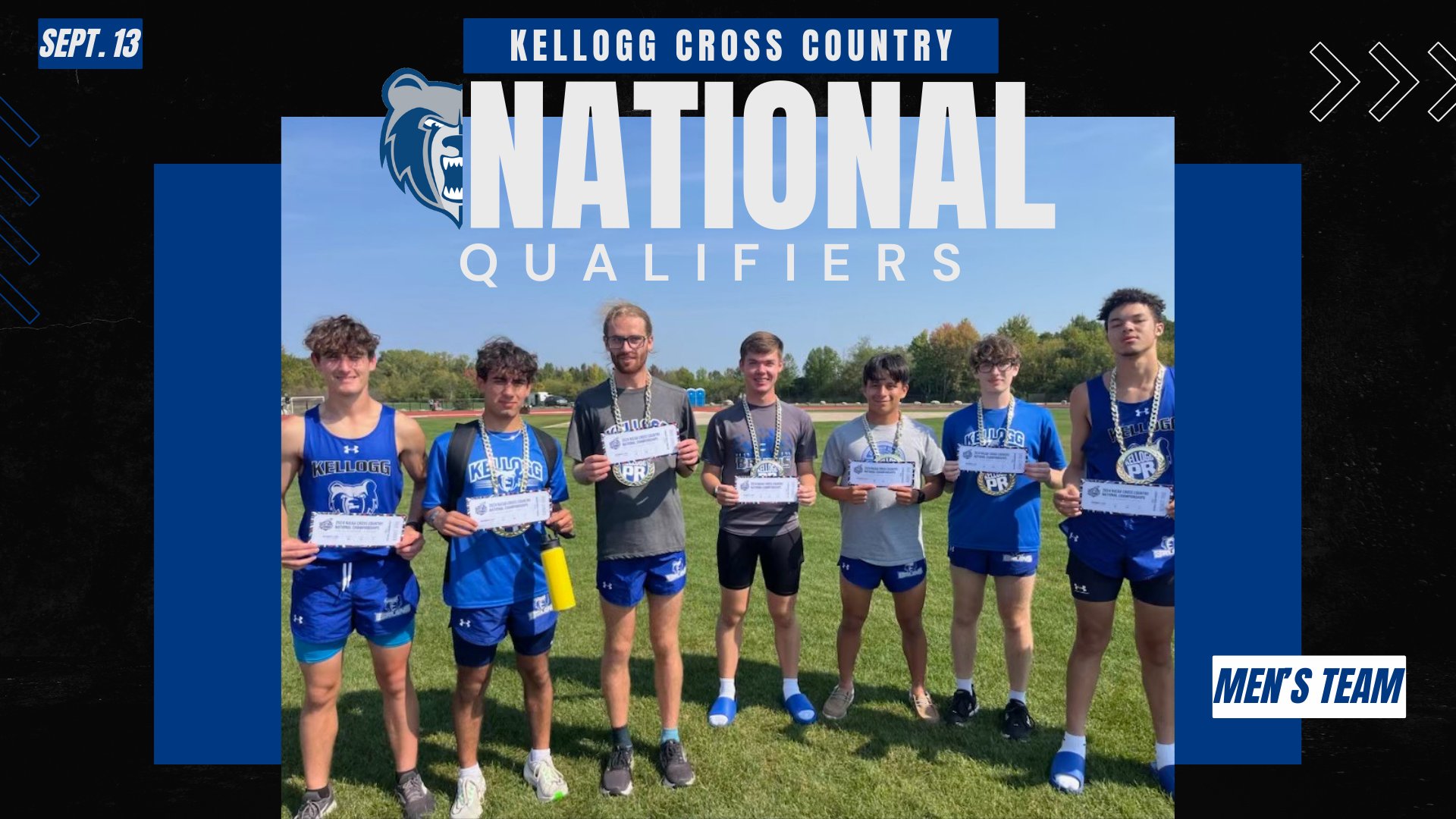 Men's Cross Country Qualifies for Nationals