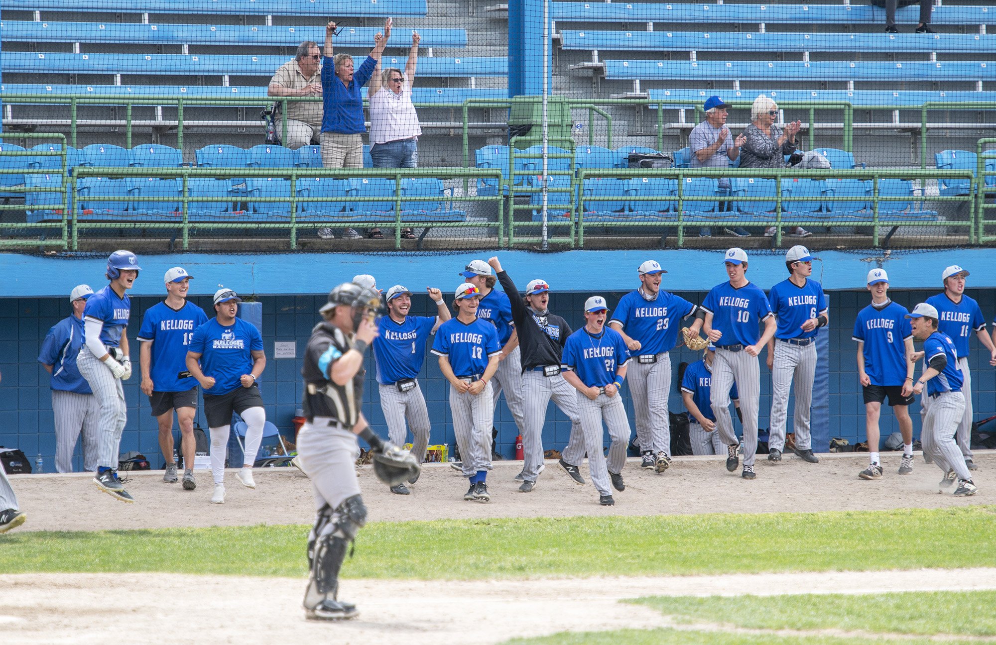 KCC baseball one of the top four teams in the nation after big win in World Series play Tuesday