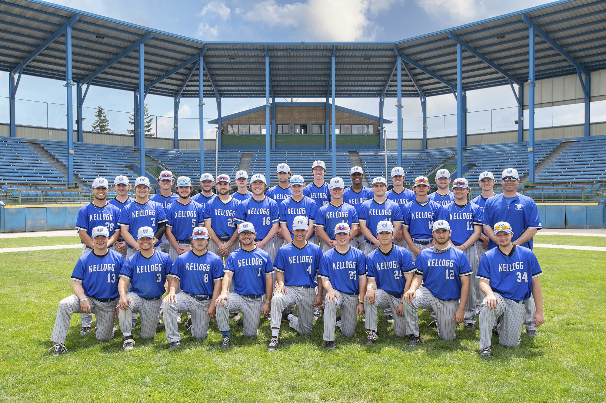 KCC's 2020-21 baseball team.