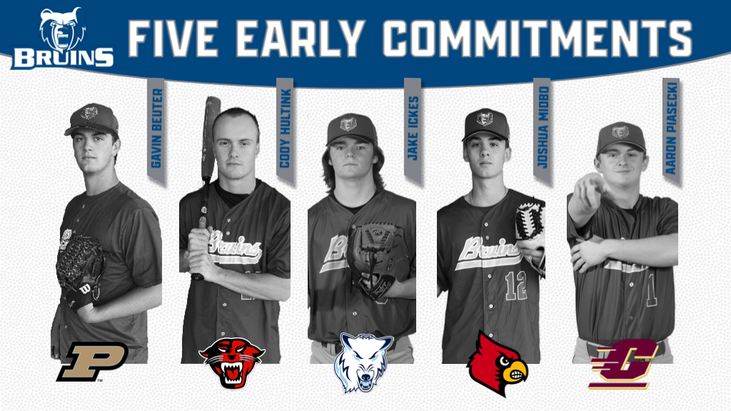 Baseball has Five Early Commitments
