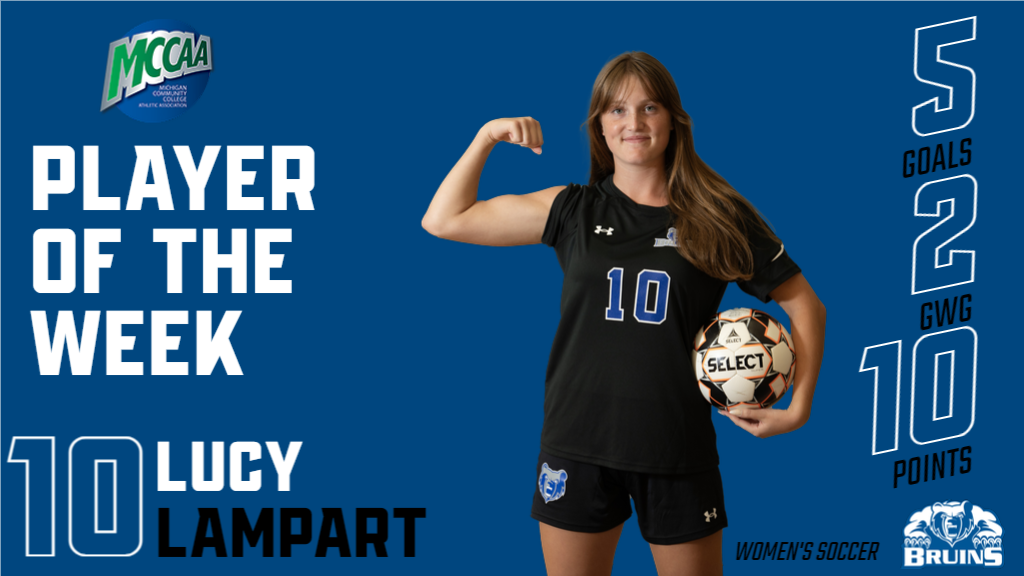 Lampart Nabs MCCAA Soccer Player of the Week